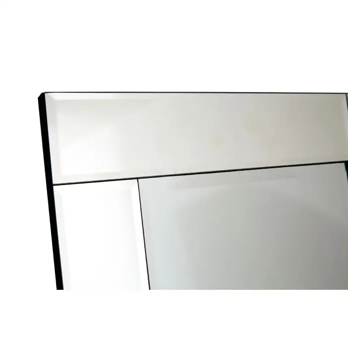 MILIANA Floorstanding Black Velvet Mirror