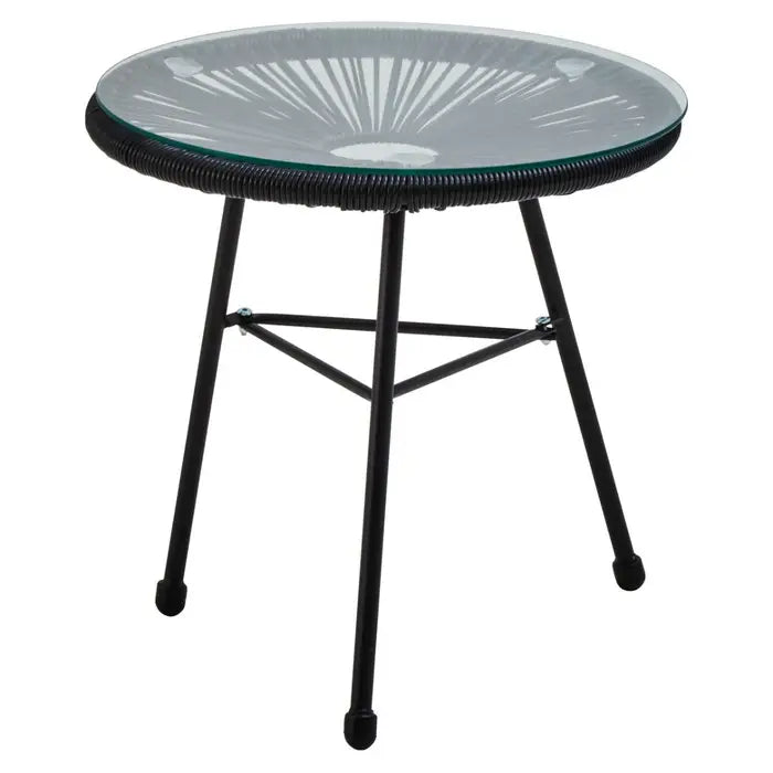 MIAMI Dual Tone Rattan 3 Piece Patio Set