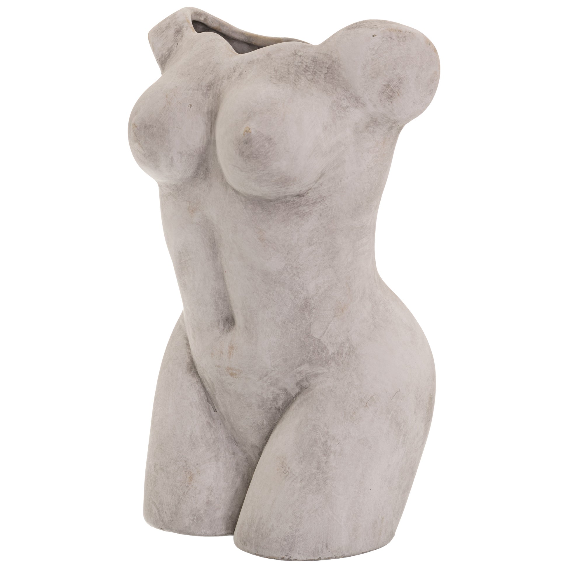 FEMALE FIGURE Ceramic Vase