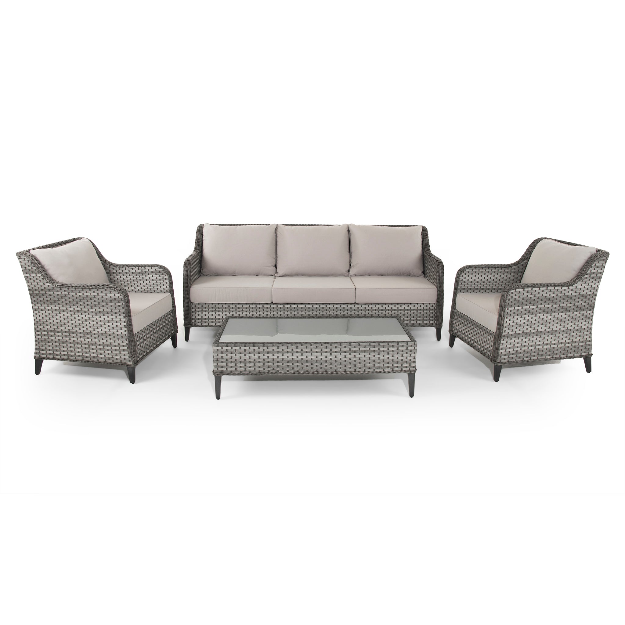 Isla modern fabric 3 best sale seater sofa