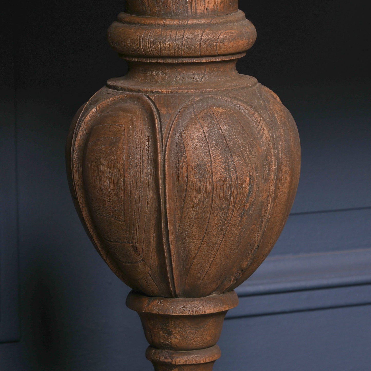 CEDAR CARVED Console Table