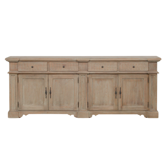 Rustic Classical 232cm Sideboard