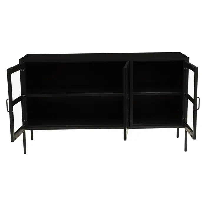 ACIER Black Sideboard