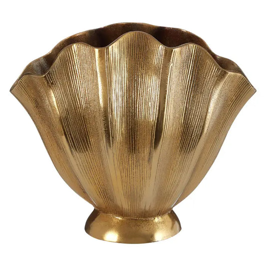 ESTRELLA Small Gold Finish Vase