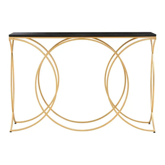 KIA Black Console Table